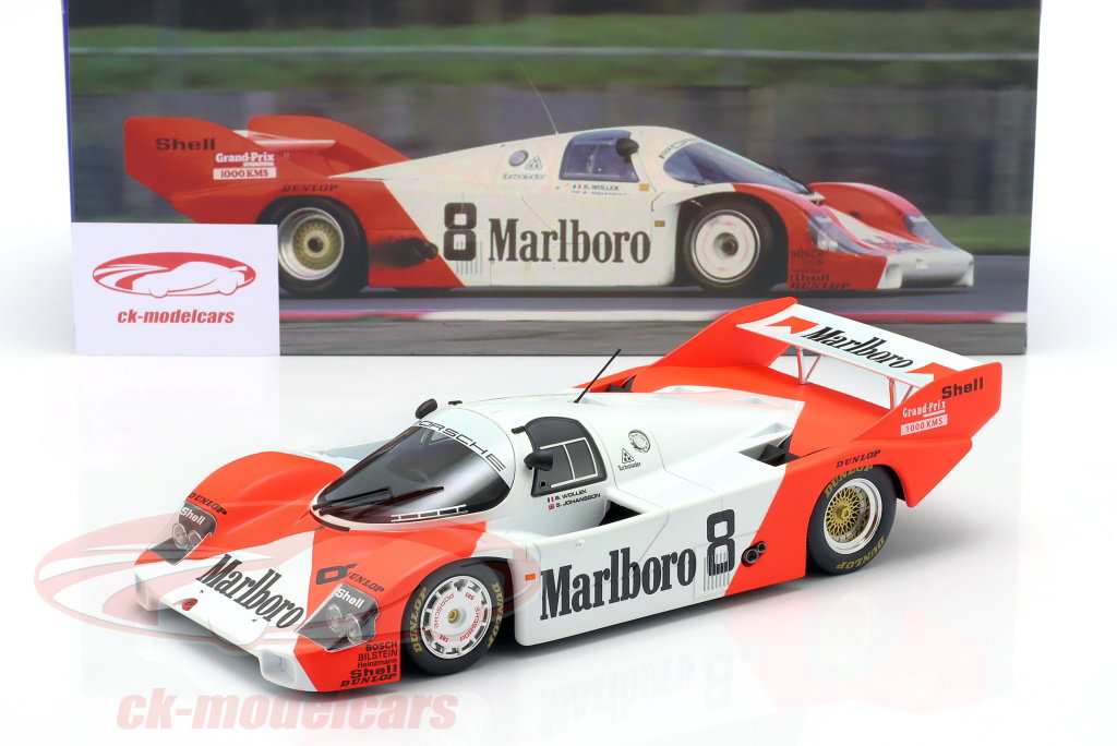 WERK83 1:18 Porsche 956 KH #8 2nd 1000km Silverstone 1983 Wollek