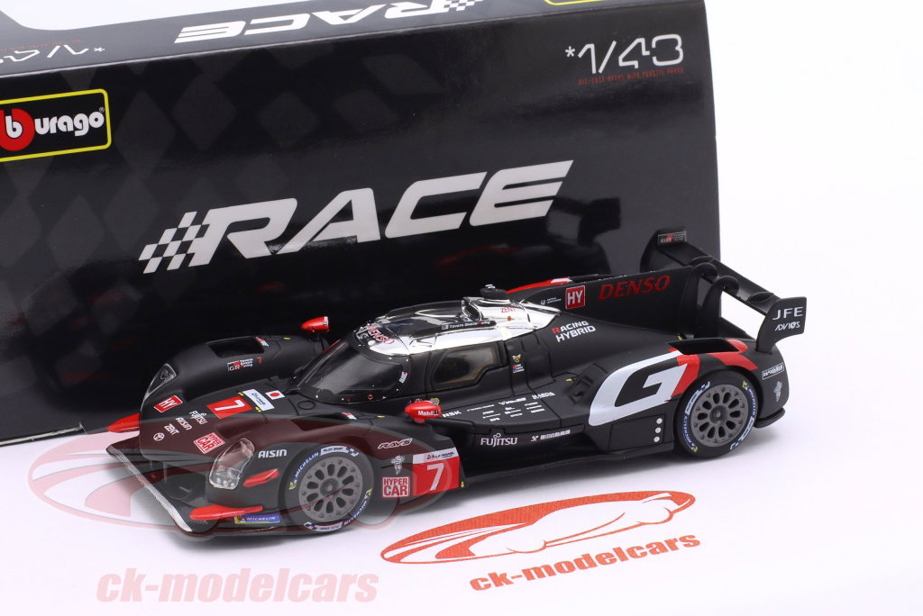 Bburago 1:43 Toyota GR010 Hybrid #7 2nd 24h LeMans 2024 Toyota
