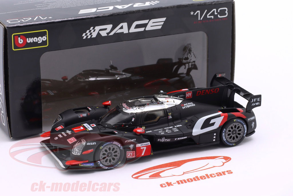 Bburago 1:43 Toyota GR010 Hybrid #7 2º 24h LeMans 2024 Toyota
