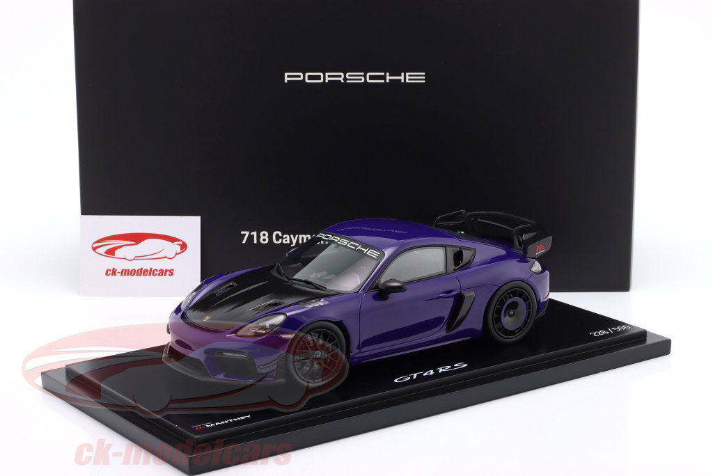 1/18 ポルシェ ケイマン GT4 RS ADAC チャンピオン 2024 Minichamps - 1:18 Porsche Cayman GT4 RS Yellow w/Weissach Package