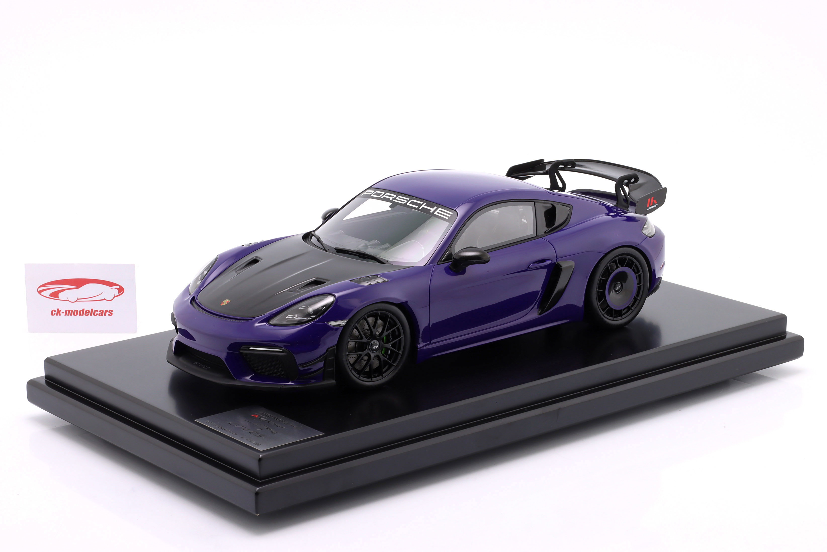 Spark 1:12 Porsche 718 Cayman GT4 RS (982) Manthey Kit 2024 紫外線