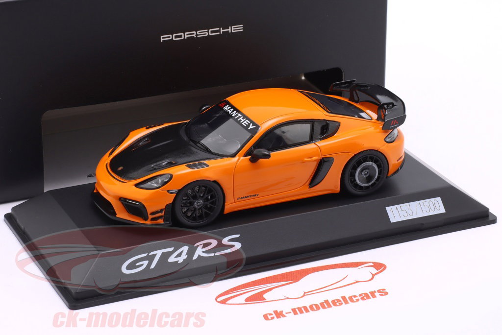 1/43 ポルシェ 718 ケイマン GT4 RS Manthey kit Spark 1:43 Porsche 718 Cayman GT4 RS (982) Manthey Kit 2024