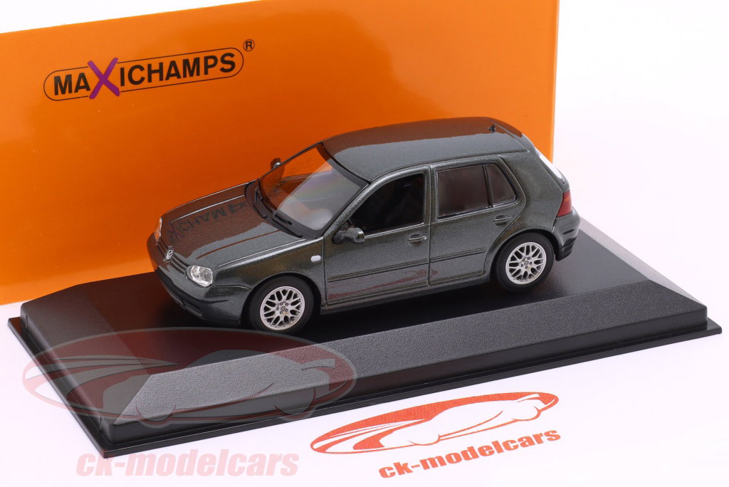 Minichamps 1:43 Volkswagen VW Golf IV 建設年 1999 ダークグレー