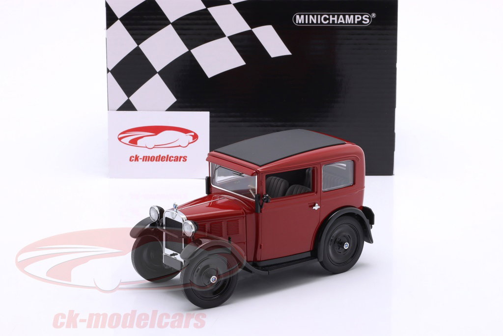 Minichamps 1:18 BMW DIXI 建設年 1928 濃い赤色 155024000 モデル 車