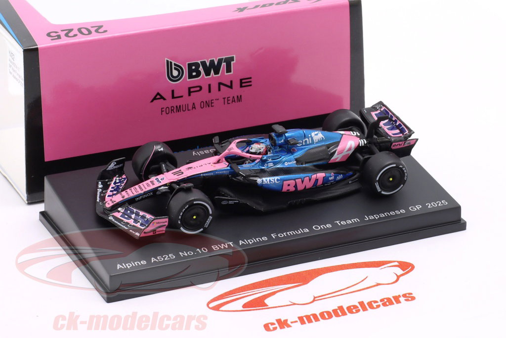 ピエールガスリー 日本GP ミニカー BWT A525 Alpine Alpine BWT A525 Alpine ピエールガスリー 日本GP ミニカー BWT A525 ミニカー