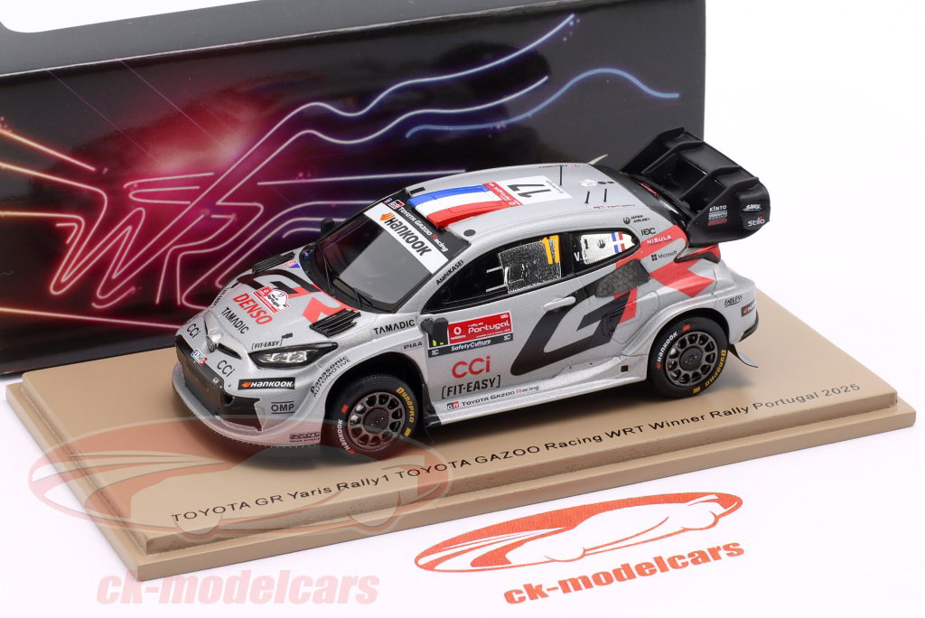 Spark 1:43 Toyota GR Yaris Rally1 #17 Winner Rally Portugal 2025