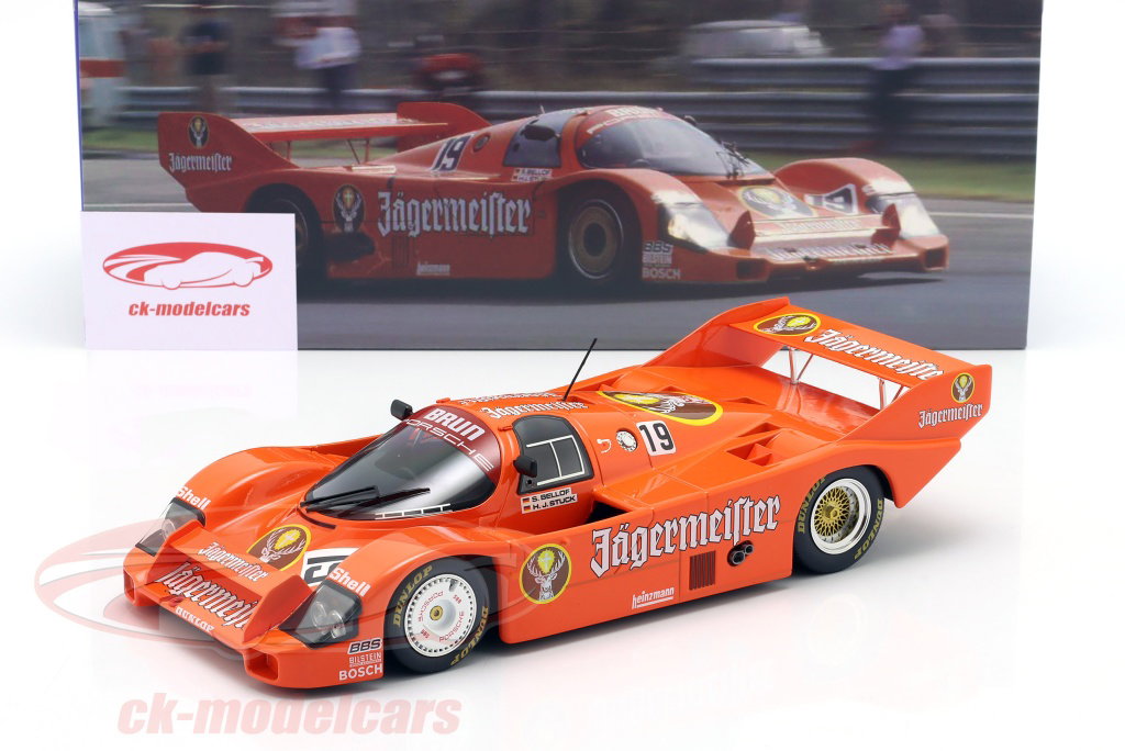 WERK83 1:18 Porsche 956K Jägermeister #19 勝者 1000km Imola 1984