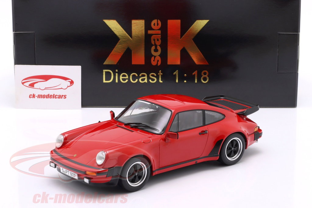 KK-Scale 1:18 Porsche 911 (930) Turbo 3.3 Coupe 建設年 1977 赤