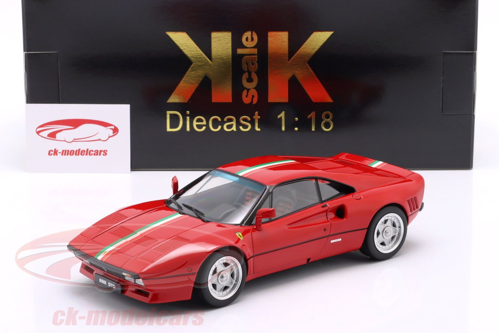 KK-Scale 1:18 Ferrari 288 GTO Italia Design 1984 red KKDC180415