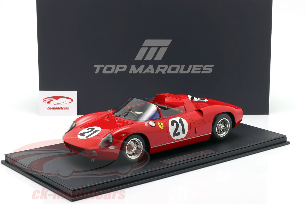 TopMarques 1:12 Ferrari 250 P #21 勝者 24h LeMans 1963 Bandini