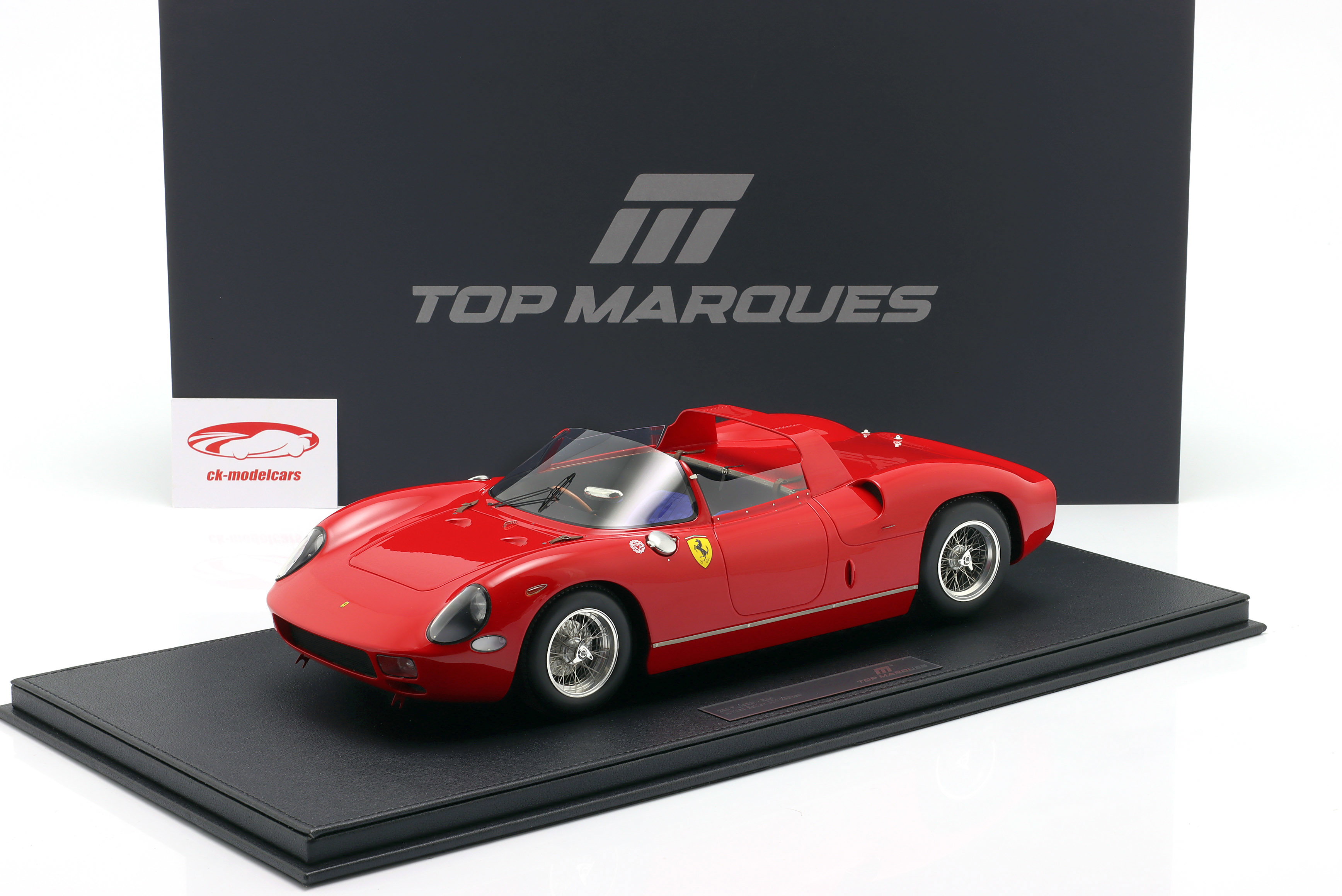 TopMarques 1:12 Ferrari 250 P Spider 3.0 V12 Street version 1963