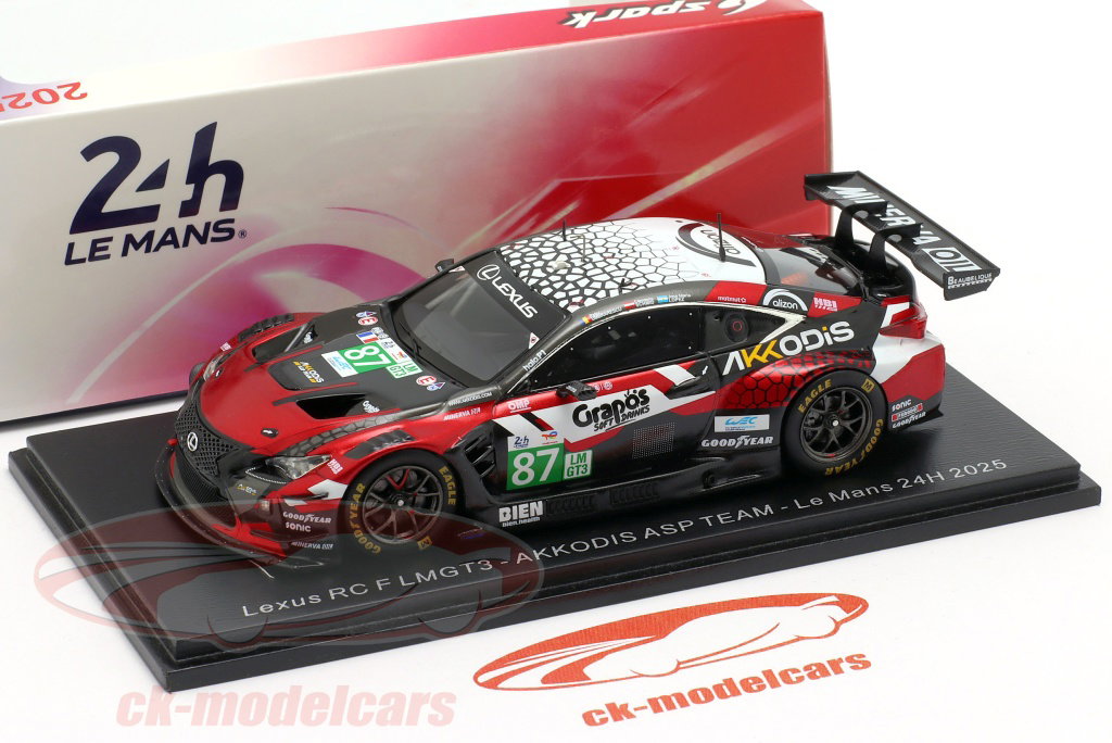 Spark 1:43 Lexus RC F GT3 #87 24h LeMans 2025 López, Schmid
