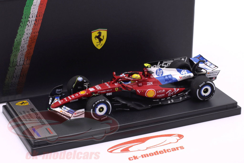 LookSmart 1:43 Lewis Hamilton Ferrari SF-25 #44 Miami GP formule 1
