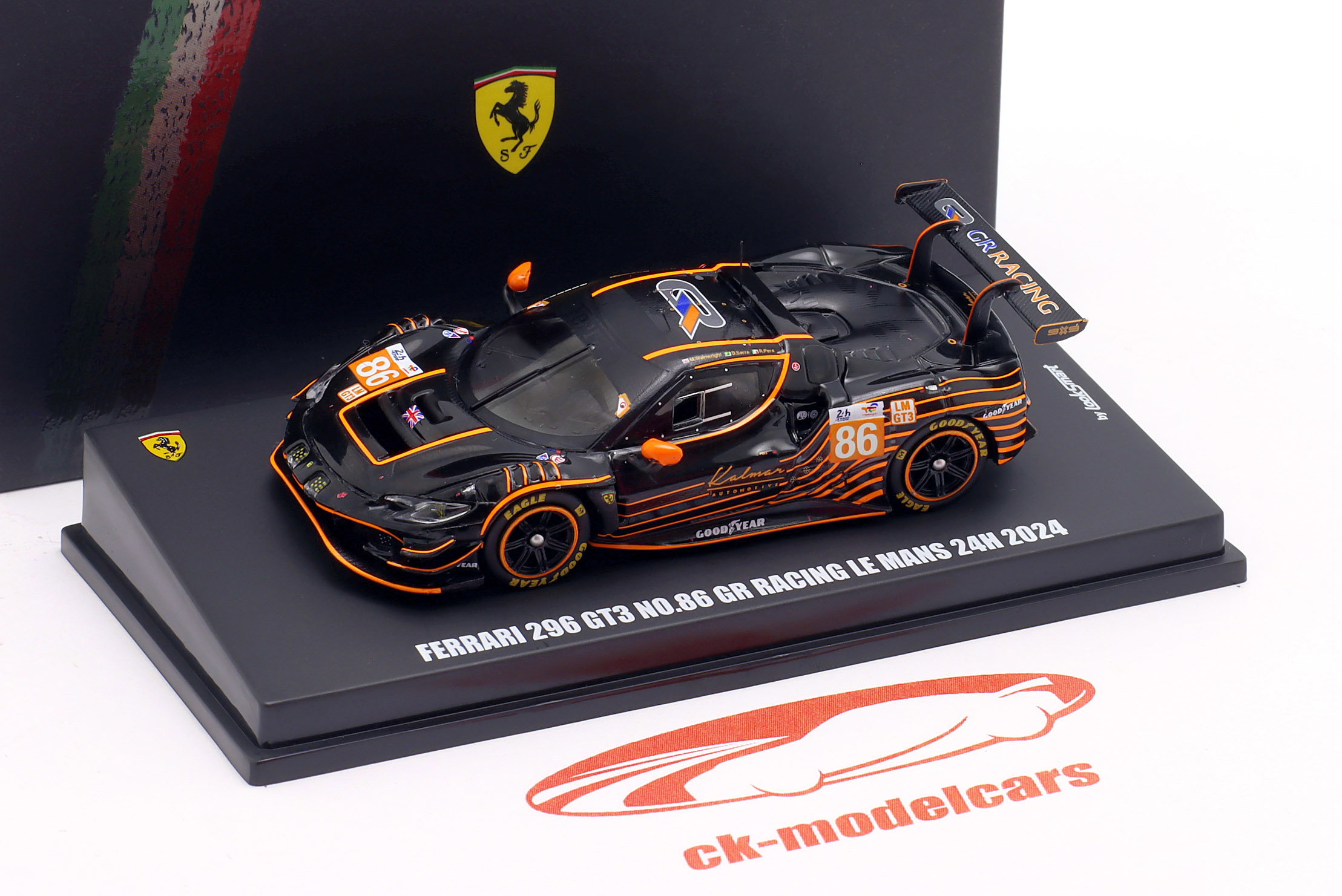 LookSmart 1:64 Ferrari 296 GT3 #86 24h LeMans 2024 Pera, Serra