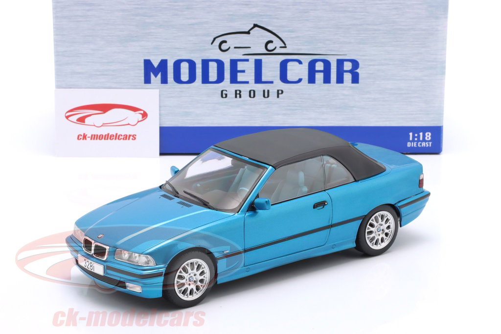 ModelCarGroup 1:18 BMW 3er (E36) Cabriolet 建設年 1996 青