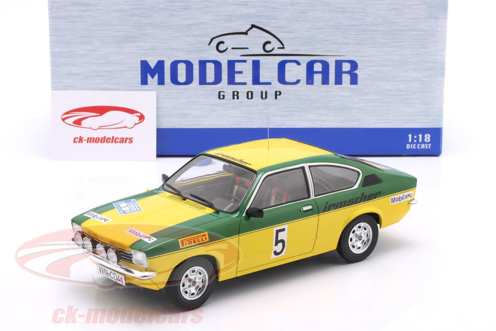 ModelCarGroup 1:18 Opel Kadett C GT/E #5 2nd Sachs Winter Rallye