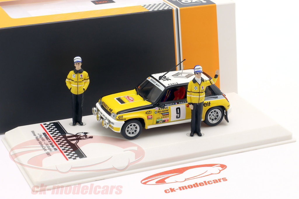 Ixo 1:43 Renault 5 Turbo #9 vinder Rallye Monte Carlo 1981