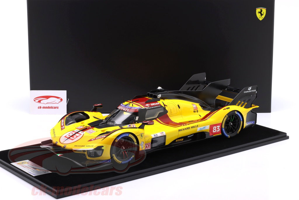 LookSmart 1:12 Ferrari 499P #83 Winner 24h LeMans 2025 AF Corse