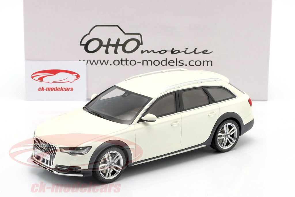 Ottomobile 1:18 Audi A6 (C7) All Road 建設年 2015 Ibis 白 OT1286