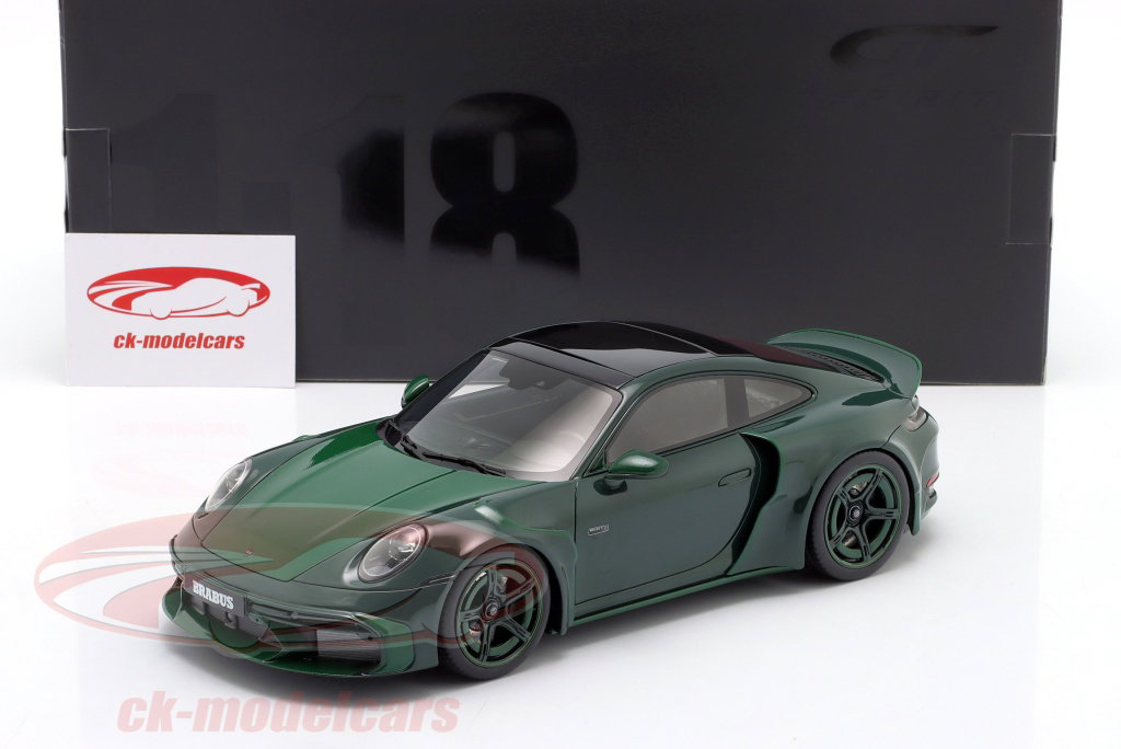 GT-SPIRIT 1:18 Porsche 911 Brabus 900 Rocket-R year 2024 green