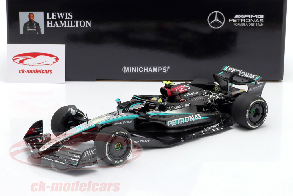Minichamps 1:18 Lewis Hamilton Mercedes-AMG F1 W15 #44 4番目