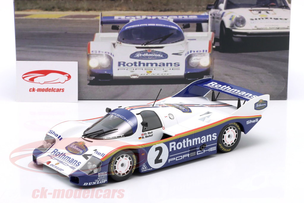 WERK83 1:18 Porsche 956K #2 勝者 1000km Sandown Park 1984 Bellof