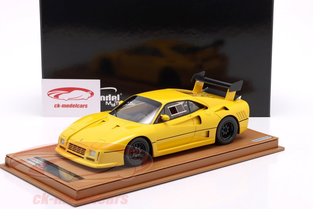 オ*ワ様 D'Agostini 未開封模型製作用品多数 Tecnomodel 1:18 Ferrari 288 GTO Evoluzione 1985 Modena 黄色 / 黒