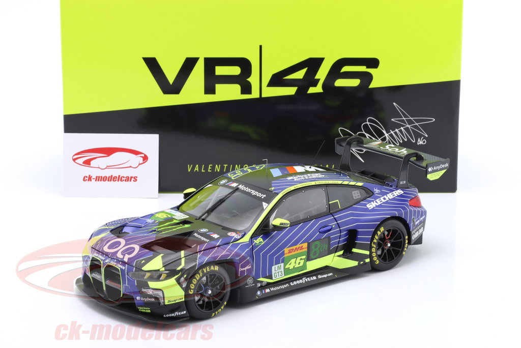 トップスピード　1/18  M4 GT3 EVO IMSA ケース付き Minichamps 1:18 BMW M4 GT3 Evo #46 1812km Катар WEC 2025 Team WRT