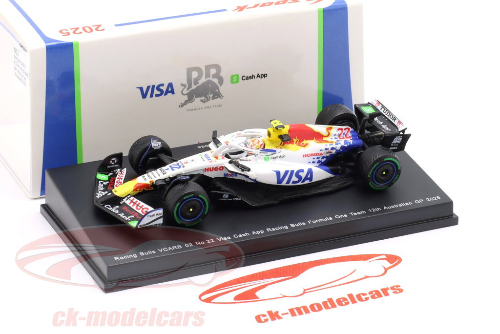 Spark 1:64 Yuki Tsunoda Racing Bulls VCARB 02 #22 Australian GP