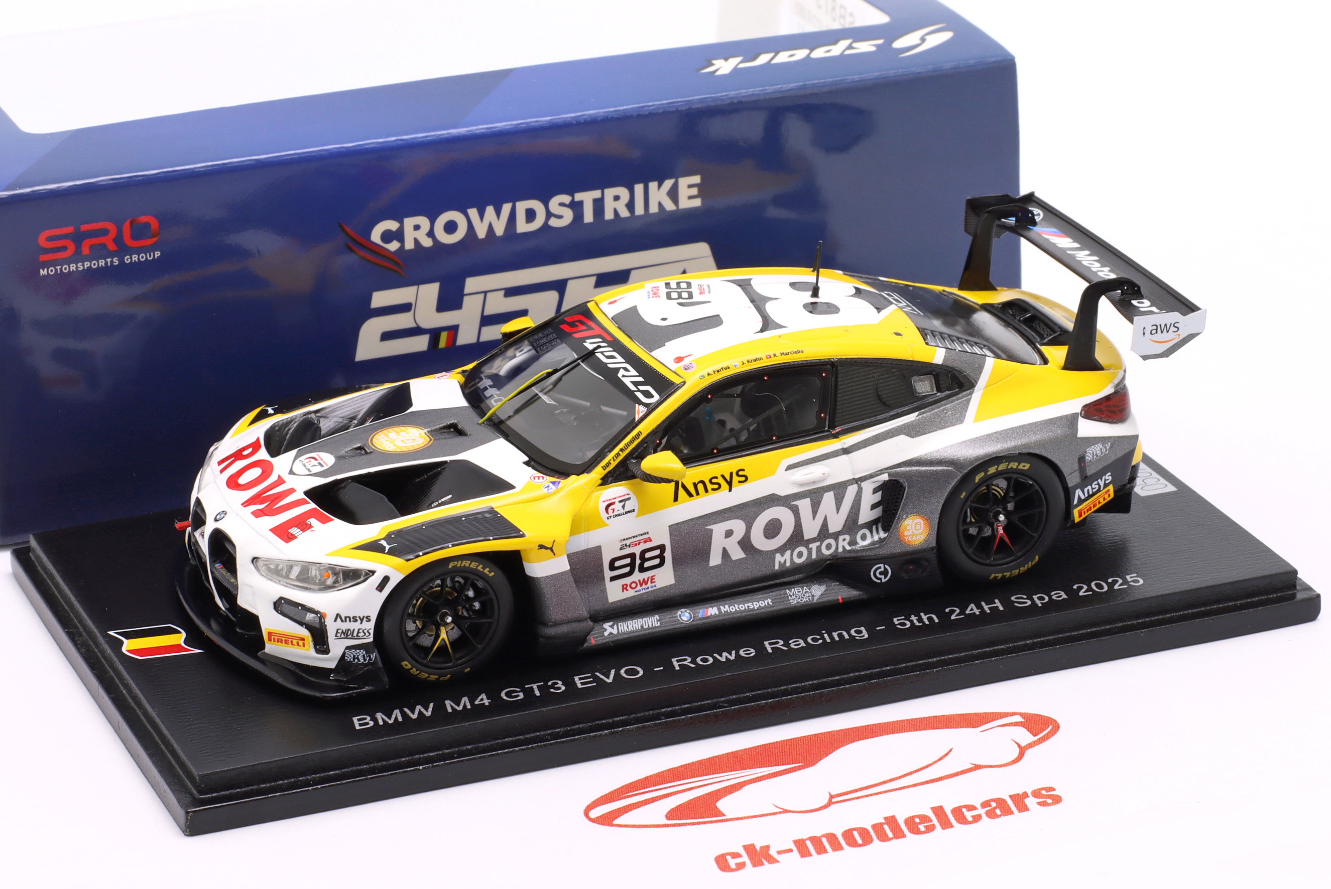 1/43 BMW M4 GT3 EVO 2025 Spa 24H 優勝車