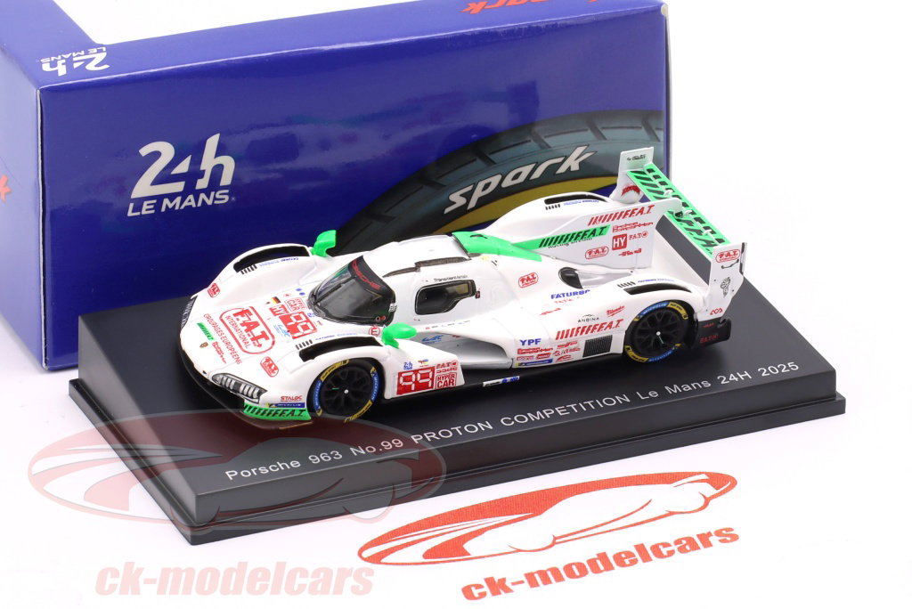 Spark 1:64 Porsche 963 #99 13日 24h LeMans 2025 Proton Competition