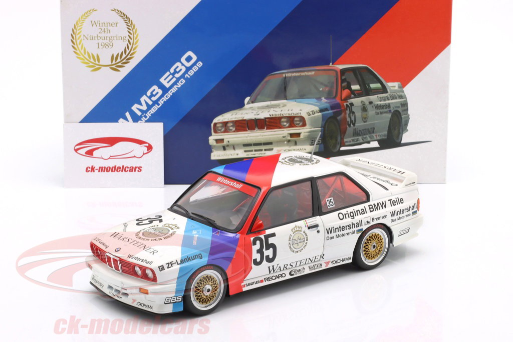 WERK83 1:18 BMW M3 (E30) #35 勝者 24h Nürburgring 1989 Pirro
