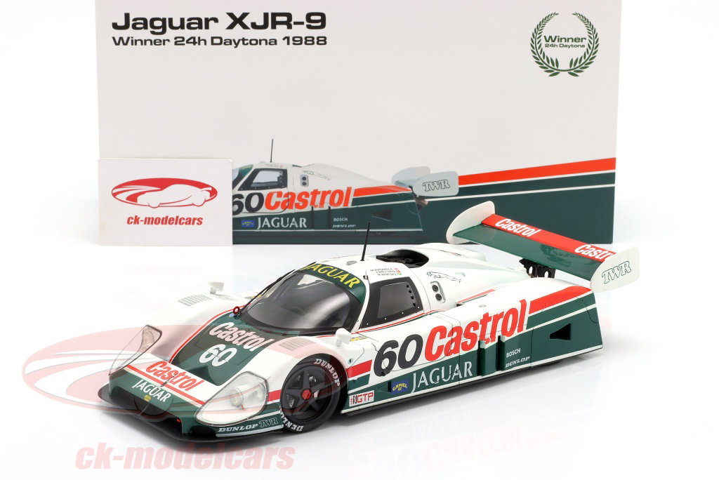 WERK83 1:18 Jaguar XJR-9 #60 Winner 24h Daytona 1988 Brundle