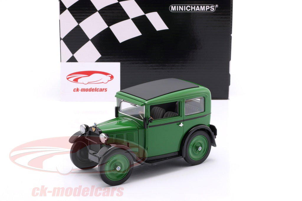 Minichamps 1:18 BMW Dixi 建設年 1928 濃い緑色 155024002 モデル 車