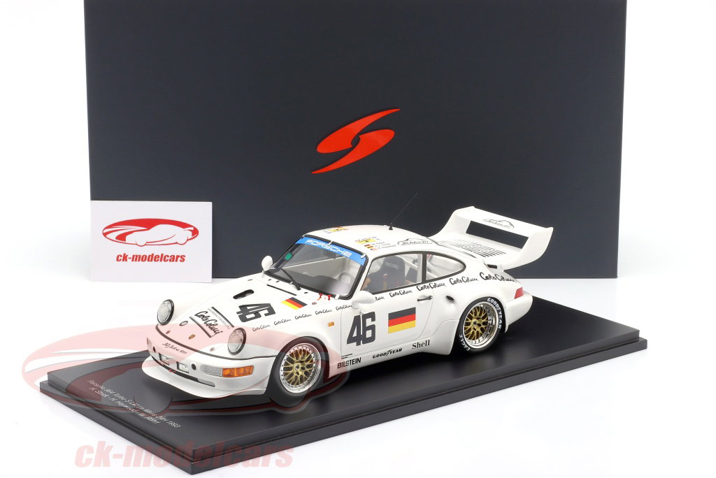 Spark 1:18 Porsche 964 Turbo S #46 24h LeMans 1993 Stuck, Röhrl