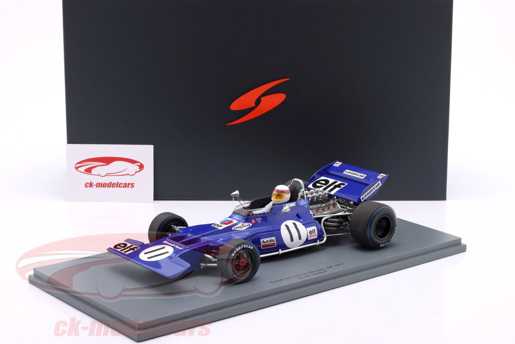 Spark 1:18 J. Stewart Tyrrell 003 #11 优胜者Monaco GP 公式1 世界