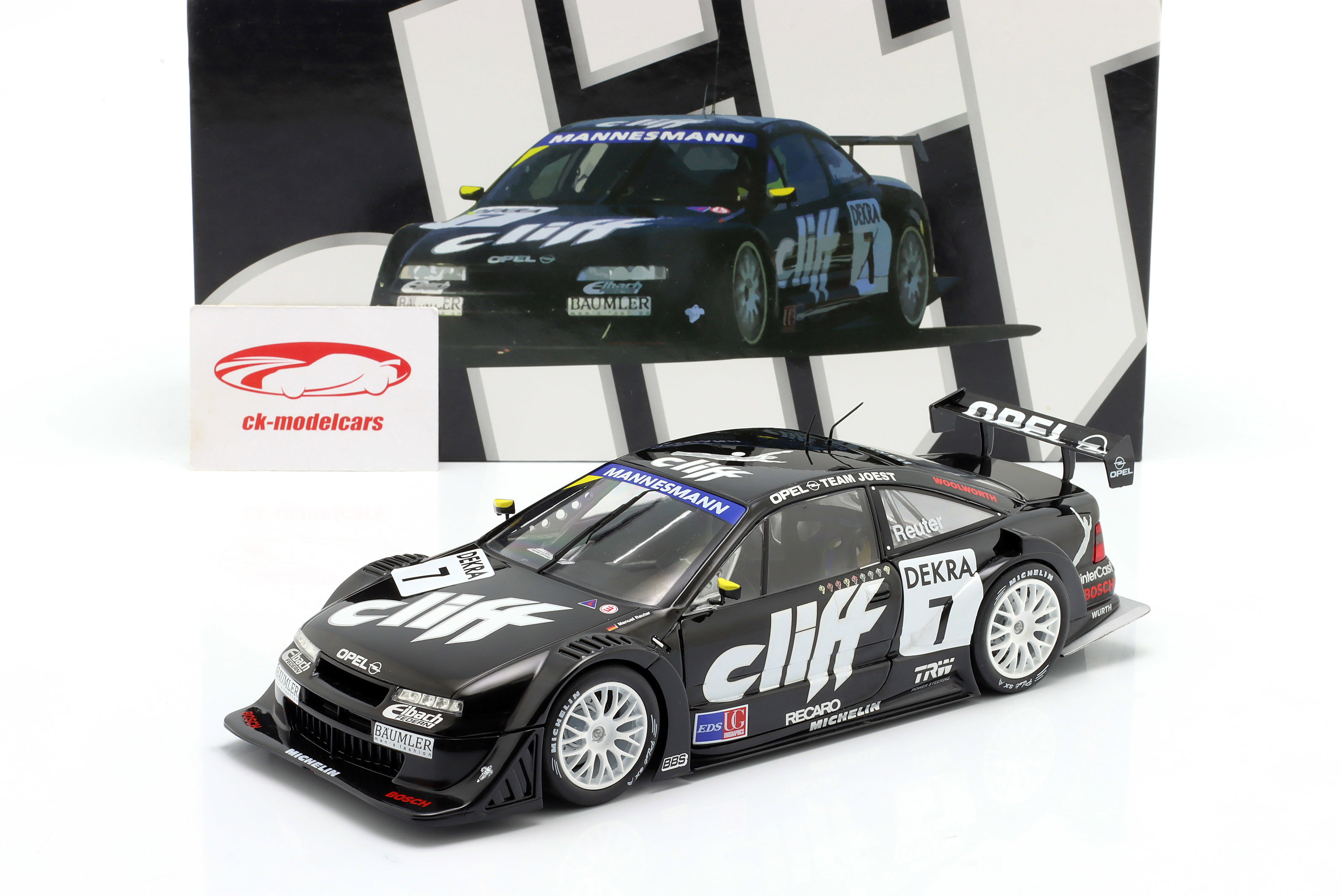 WERK83 1:18 Manuel Reuter #7 Opel Calibra V6 4x4 Team Joest DTM