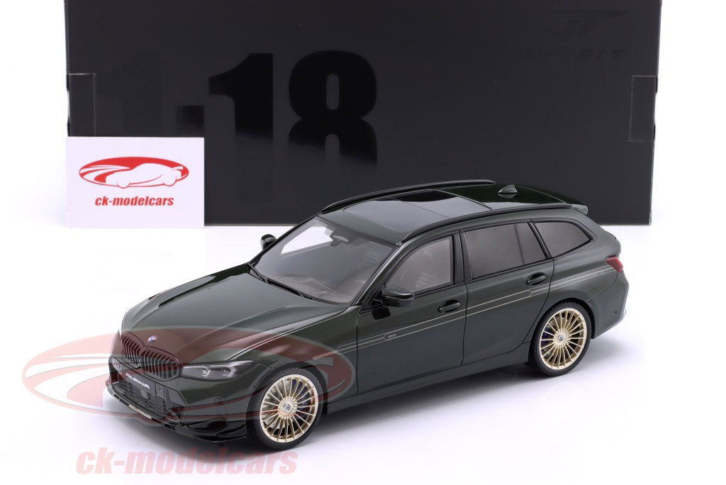 BMW Alpina B3 Touring 建設年 2025 濃い緑色 メタリック 1:18 GT