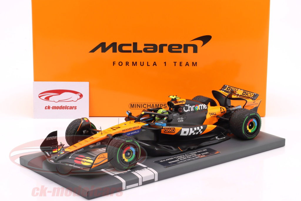 Minichamps 1:18 Lando Norris McLaren MCL39 #4 优胜者澳大利亚GP