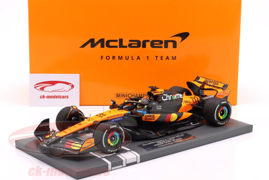 Minichamps 1:18 Oscar Piastri MCL39 #81 优胜者中国GP 公式1 2025