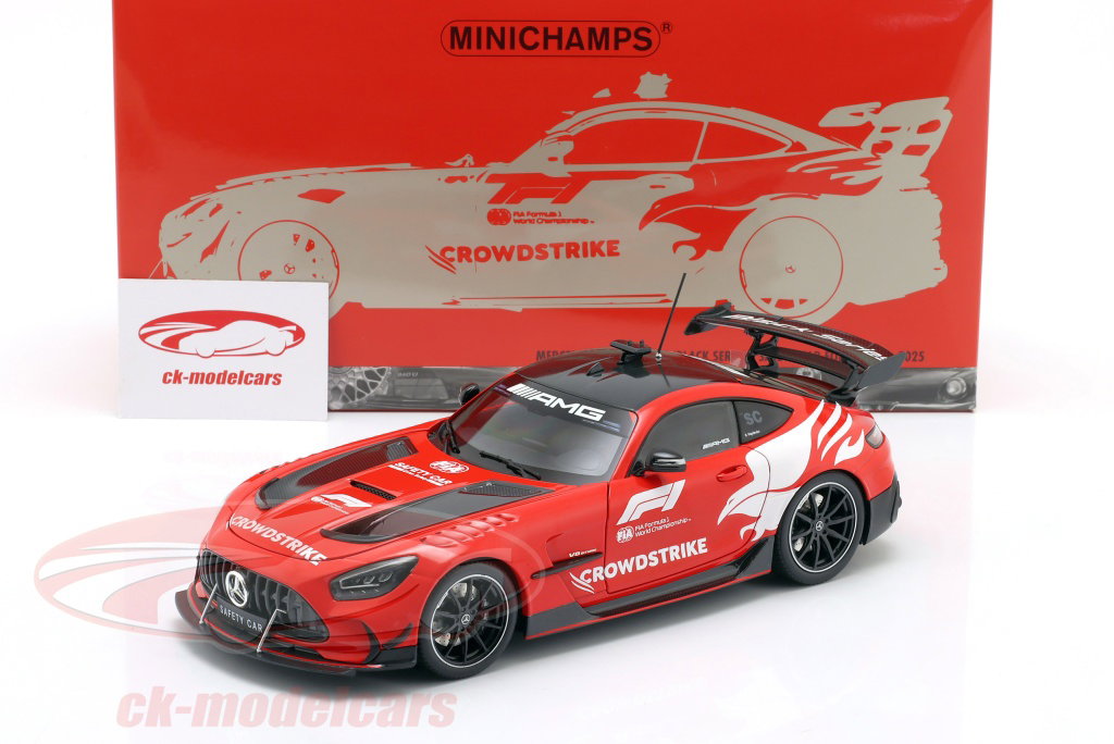 Minichamps 1:18 Mercedes-AMG GT Black Series Safety Car 式 1 2025