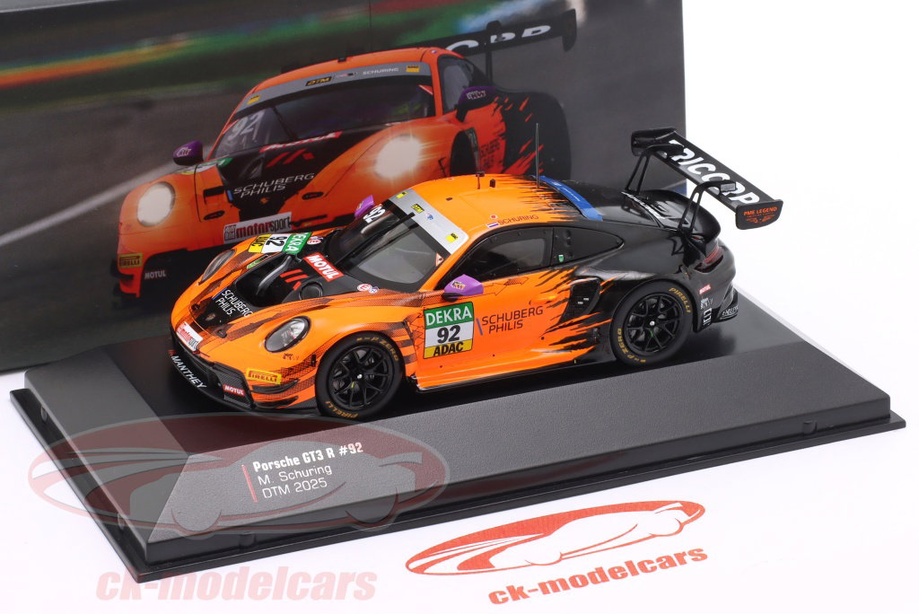 Ixo 1:43 Porsche 911 GT3 R #92 DTM 2025 Morris Schuring Manthey