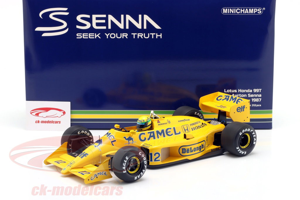 Minichamps 1:12 Ayrton Senna Lotus 99T #12 Winner Monaco GP