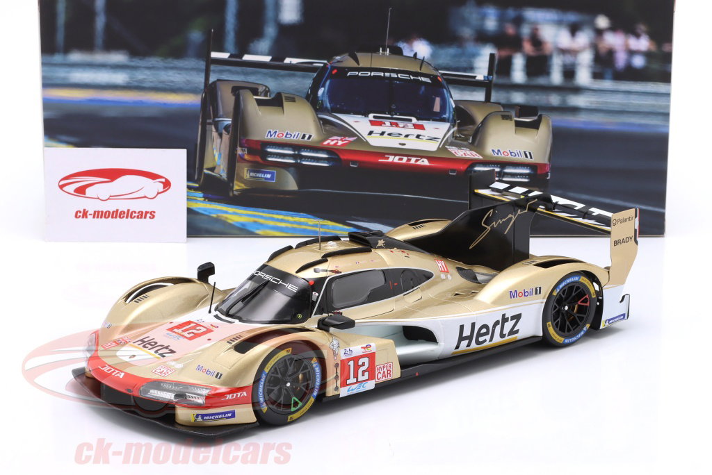 Ixo 1:18 Porsche 963 #12 8th 24h LeMans 2024 Hertz Team Jota