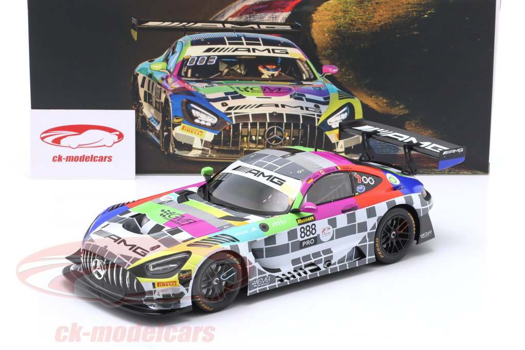 Ixo 1:18 Mercedes-Benz AMG GT3 EVO #888 12h Bathurst 2025 Mercedes