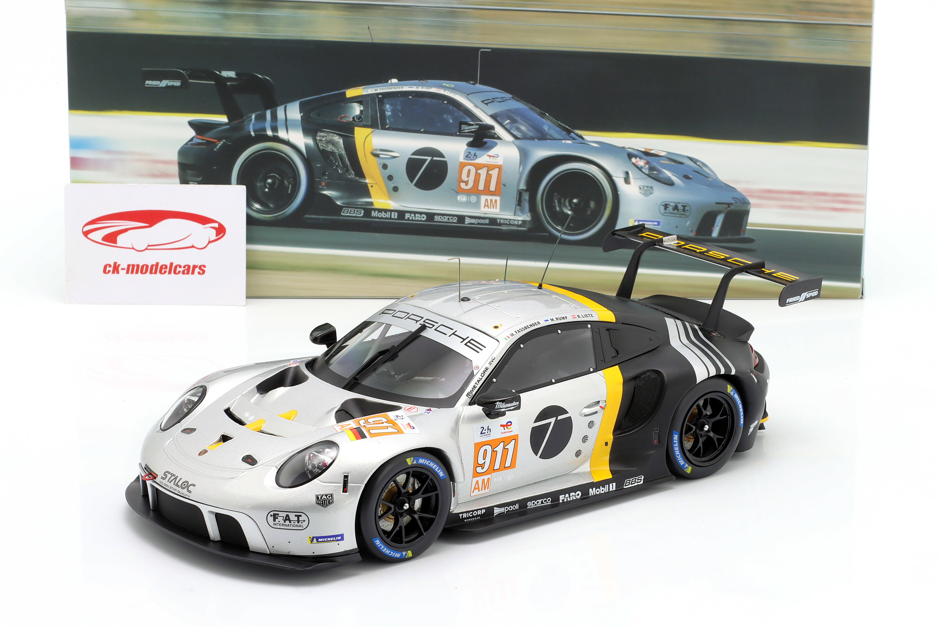 Ixo 1:18 Porsche 911 RSR-19 #911 24h LeMans 2023 Proton