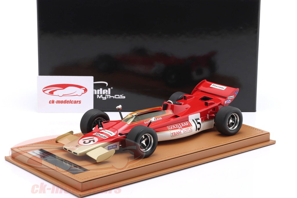 Tecnomodel 1:18 Dave Walker Lotus 56B #15 Dutch GP Formula 1 1971