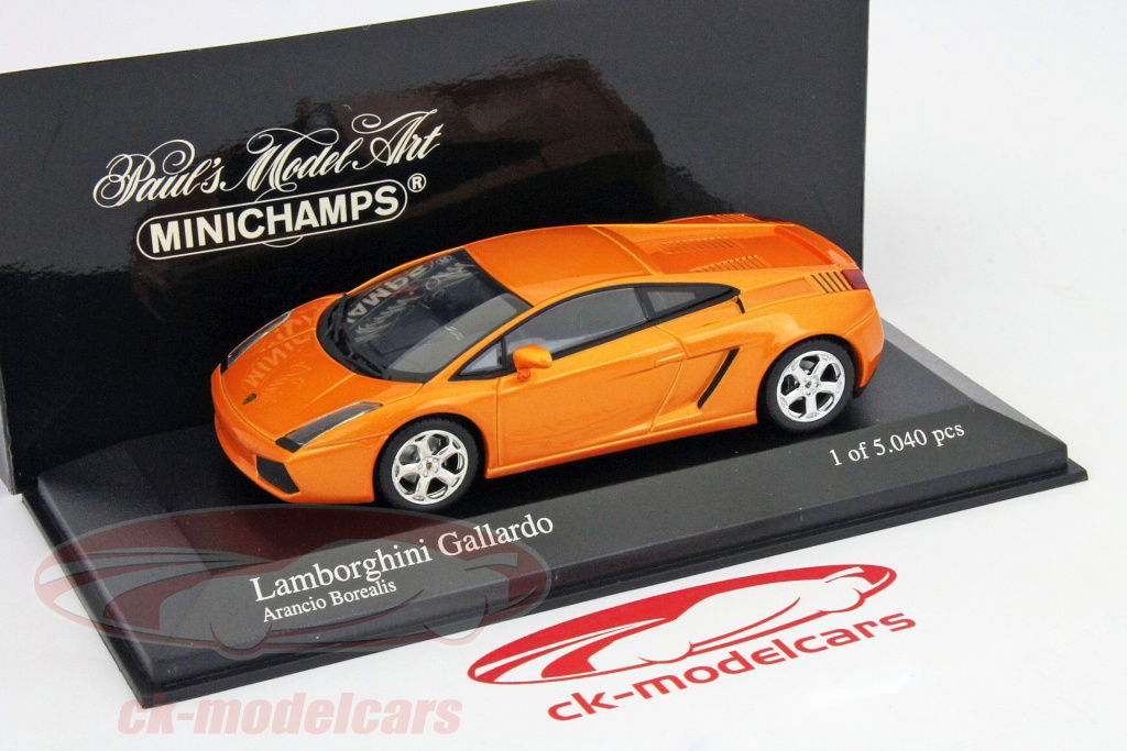 Minichamps 1:43 Lamborghini Gallardo Year 2004 orange