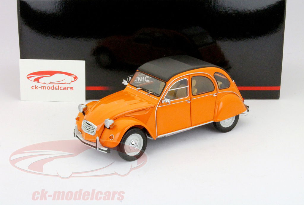 MINICHAMPS Citroën 2CV 1976 オレンジ Minichamps 1:18 Citroen 2CV Ente Year 1976 orange 150111504