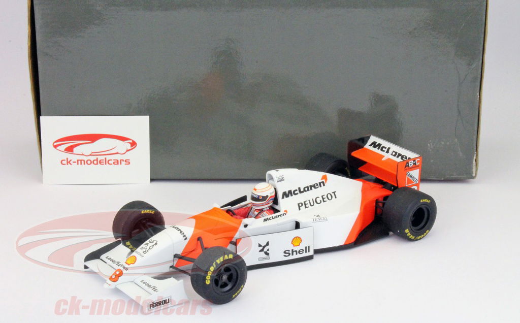 【ミニチャンプス　マクラーレンプジョー　MP4/9 1994年1/18】 Minichamps 1:18 M. Brundle McLaren Peugeot MP 4/9 formula
